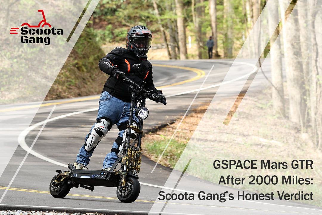 GSPACE Mars GTR After 2000 Miles: Scoota Gang’s Honest Verdict