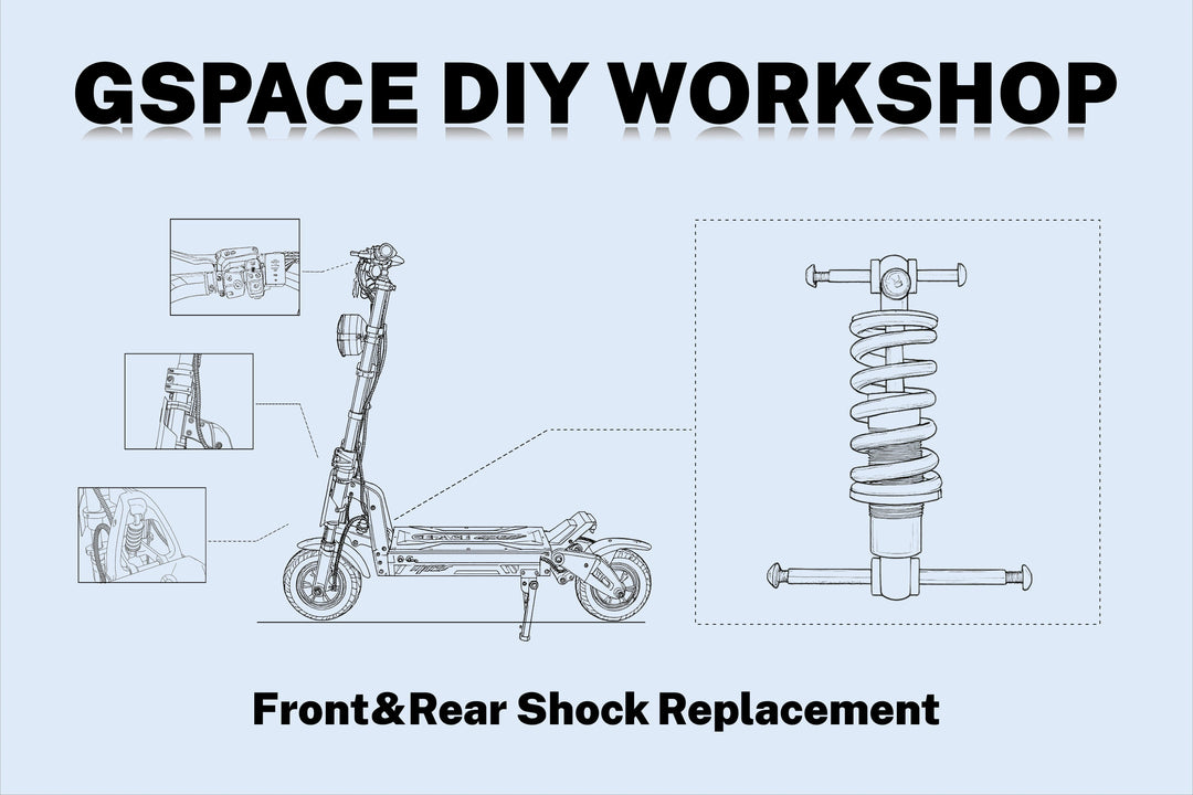 GSPACE DIY Workshop:Mars Series Front&Rear Shock Replacement