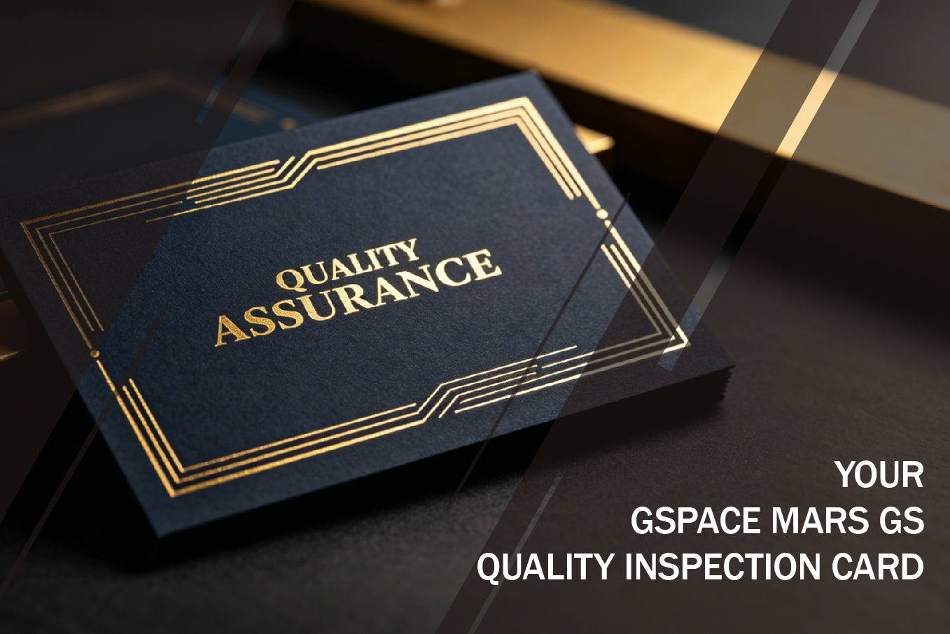 Your GSPACE Mars GS Quality Inspection Card