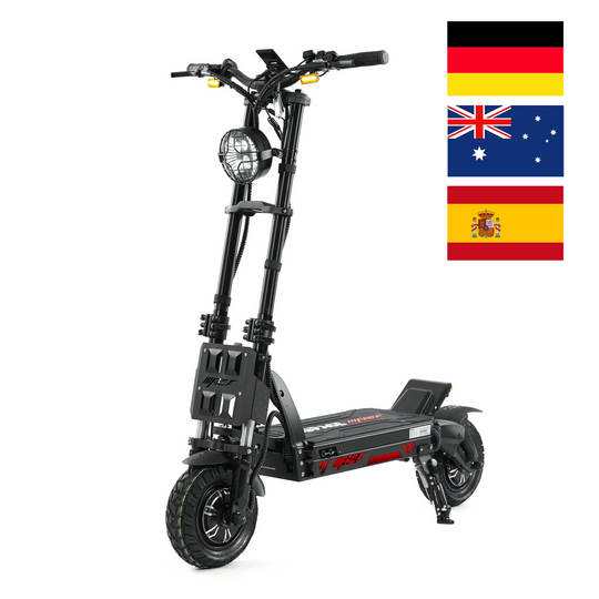 Wydanie DE/AU/EC: Skuter elektryczny GSPACE Mars GT