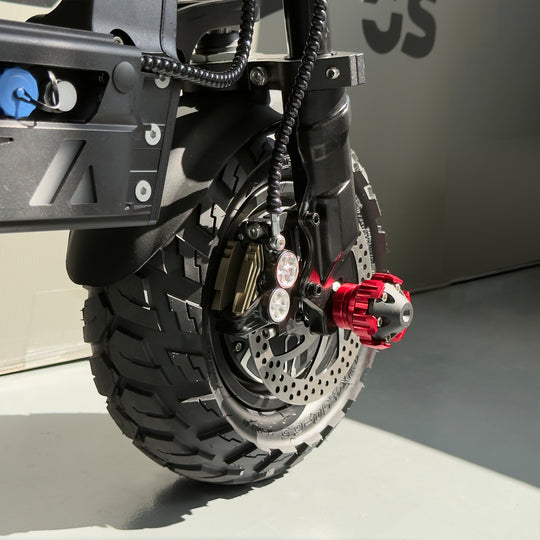 Support de montage sur poteau adapté aux scooters à double tige