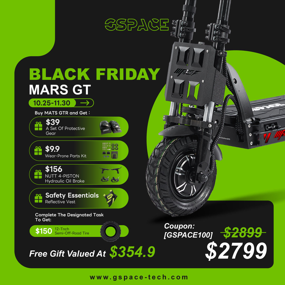 DE/AU/EC  Edition: GSPACE Mars GT Electric Scooter