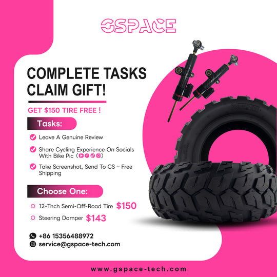 GSPACE Mars GTR Hyper Scooter Off-Road Electric Scooter