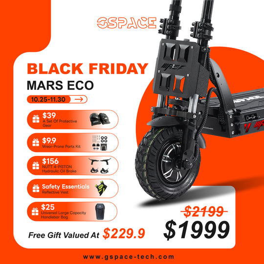 GSPACE Mars ECO Hyper Scooter Off-Road Electric Scooter